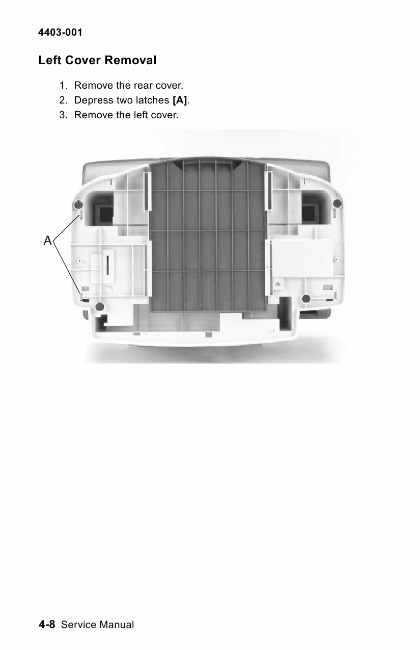 Lexmark X X83 4403 Service Manual-4